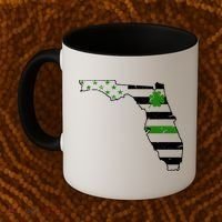Irish Florida State Flag American Map Coffee Mug thumb 2
