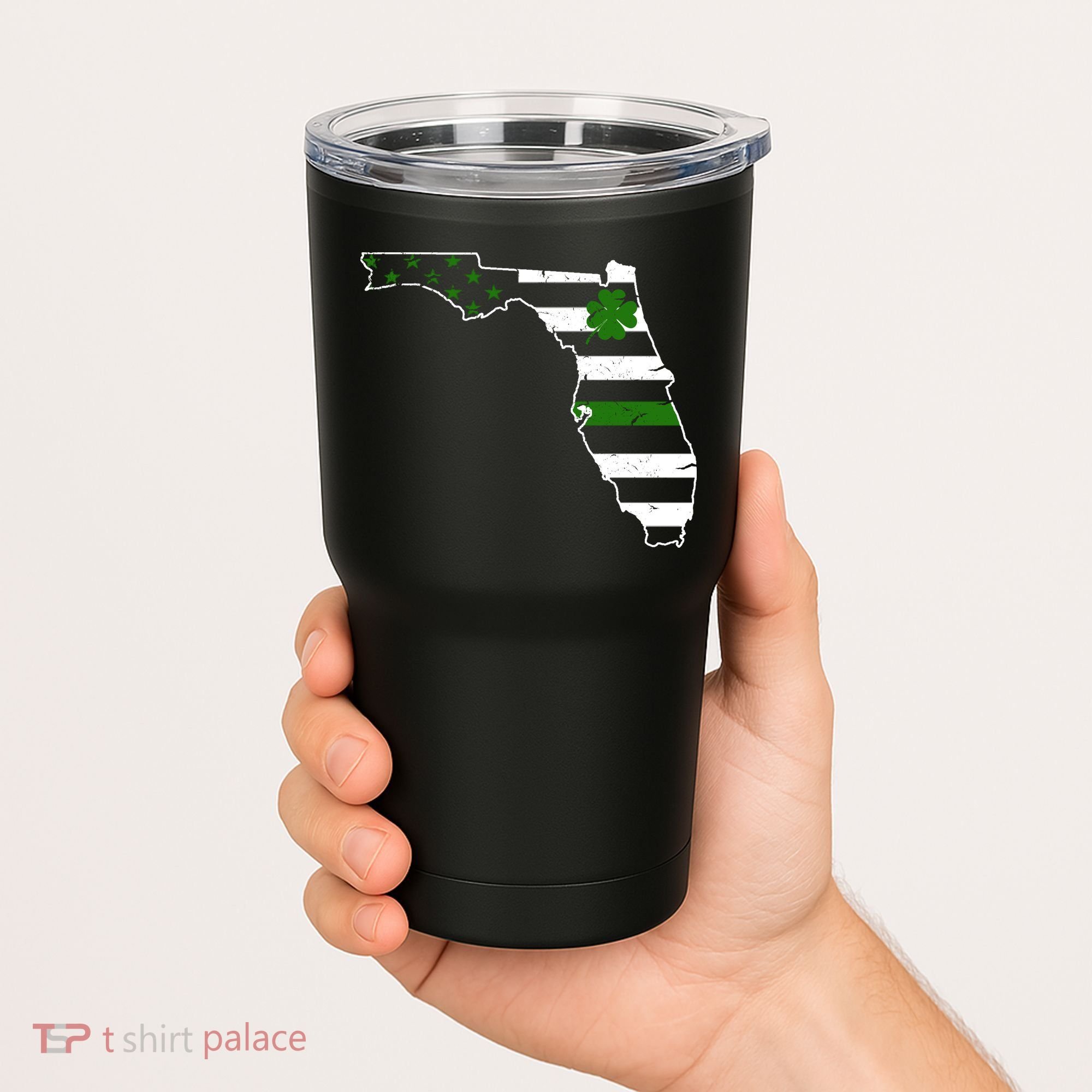 Irish Florida State Flag American Map Tumbler