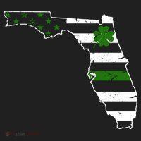 Irish Florida State Flag American Map Tumbler thumb 3