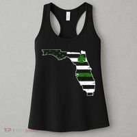Irish Florida State Flag American Map Women's Tank Top thumb 3