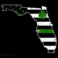 Irish Florida State Flag American Map Women's Tank Top thumb 5
