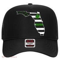 Irish Florida State Flag American Map Hat thumb 0