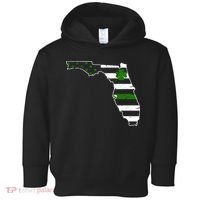 Irish Florida State Flag American Map Toddler Hoodie thumb 0