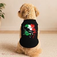 Italy Flag Skier Italian Alpine Skiing Doggie Tank thumb 2