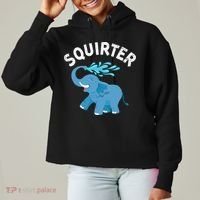 Inappropriate Funny Squirter Embarrassing Ladies Heavyweight Boxy Pullover Hoodie thumb 0