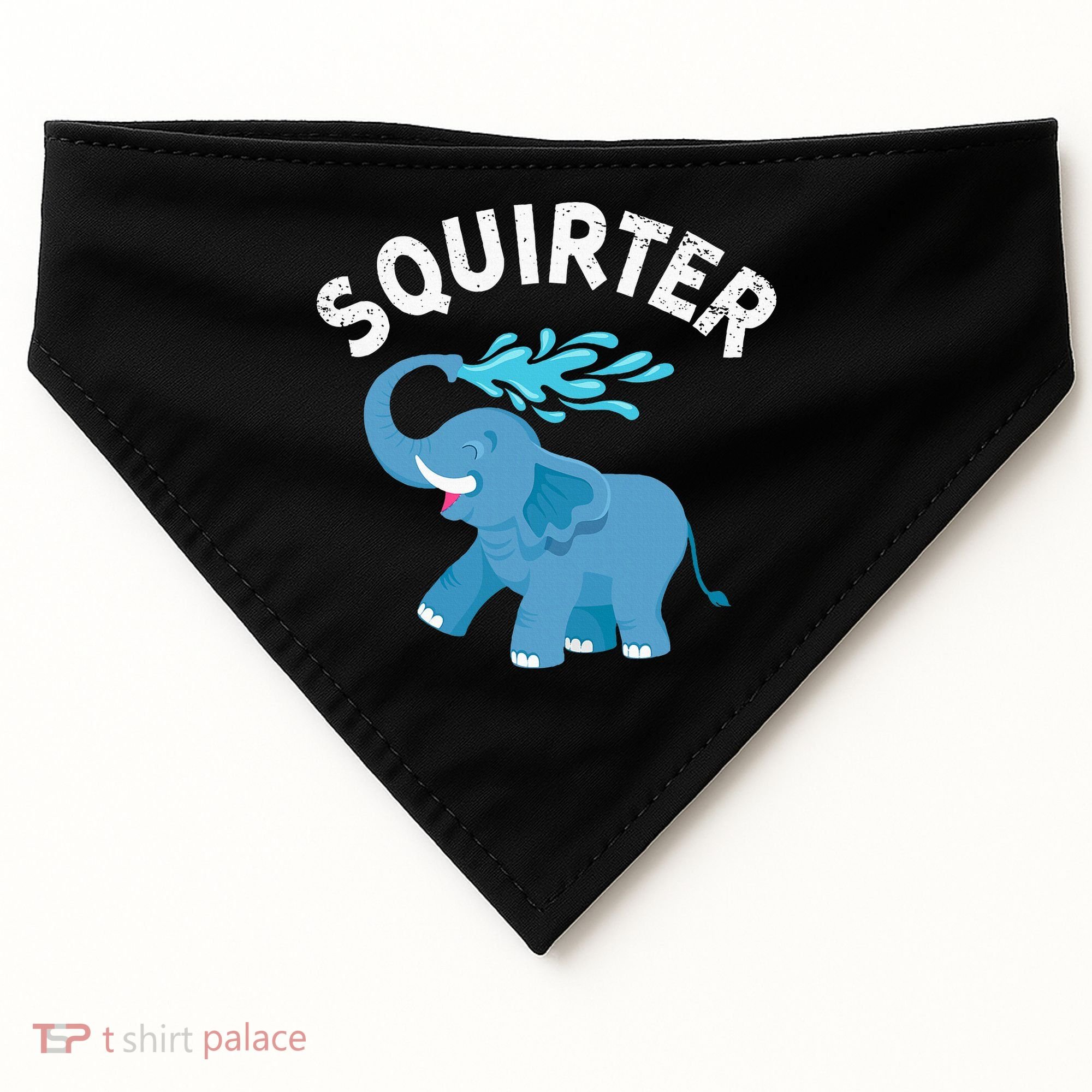 Inappropriate Funny Squirter Embarrassing USA-Made Doggie Bandana