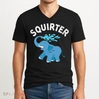 Inappropriate Funny Squirter Embarrassing V-Neck T-Shirt thumb 2
