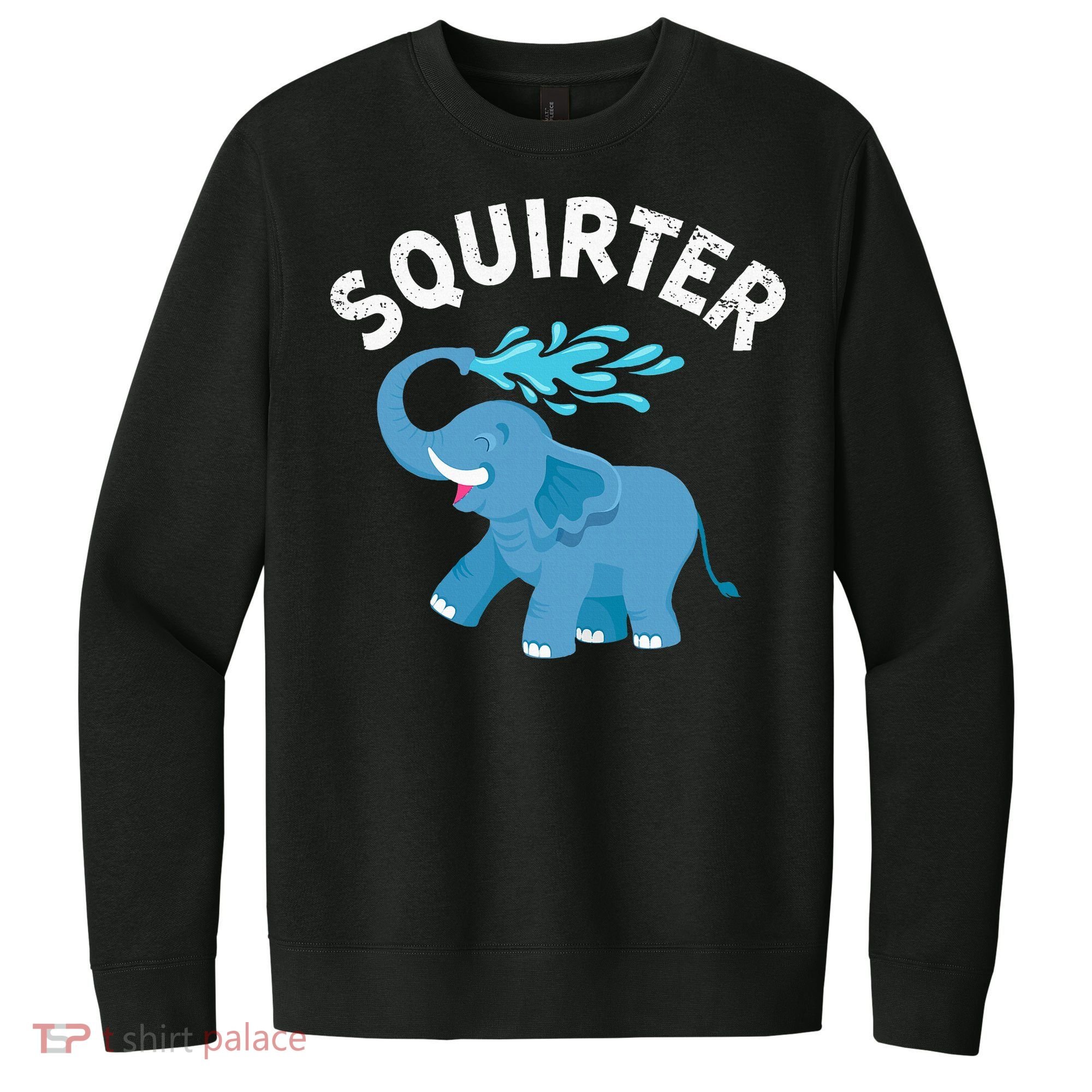 Inappropriate Funny Squirter Embarrassing V.I.T. Fleece Crew Sweatshirt