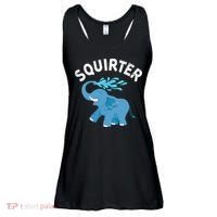 Inappropriate Funny Squirter Embarrassing Ladies Essential Flowy Tank thumb 0