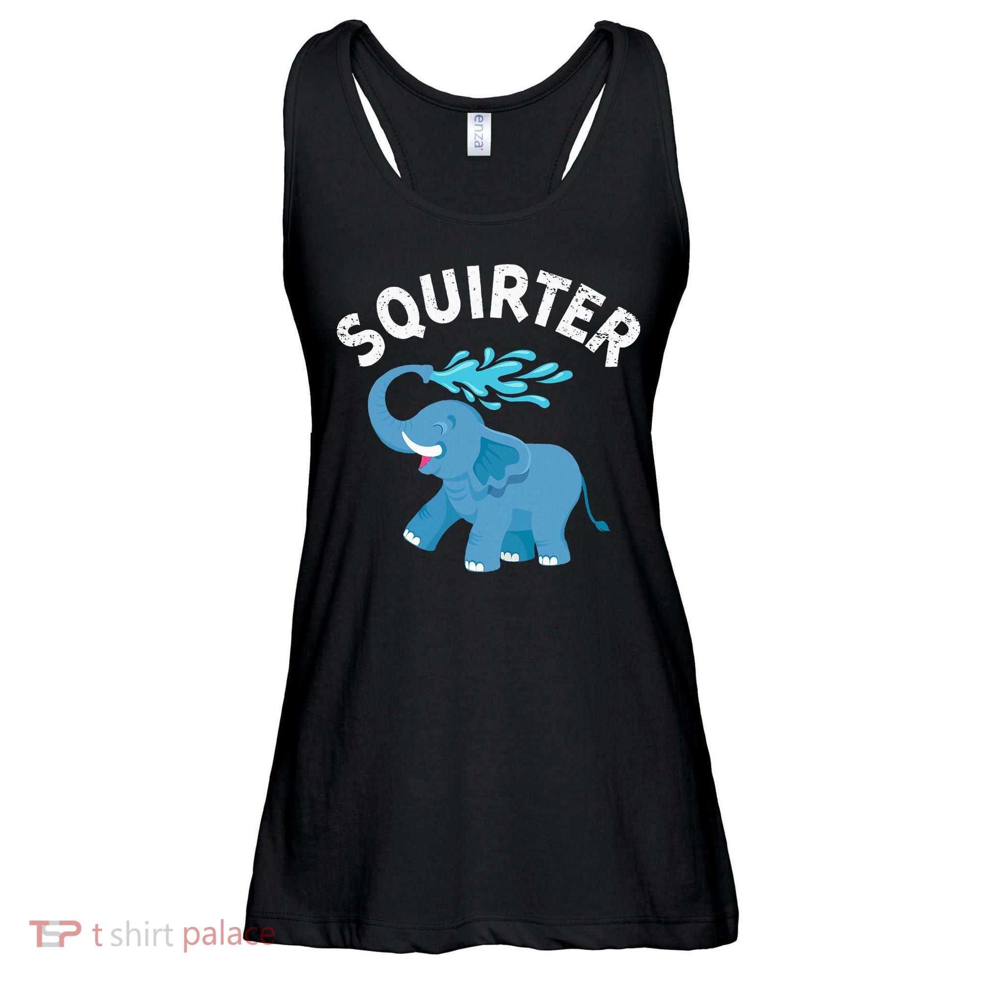 Inappropriate Funny Squirter Embarrassing Ladies Essential Flowy Tank