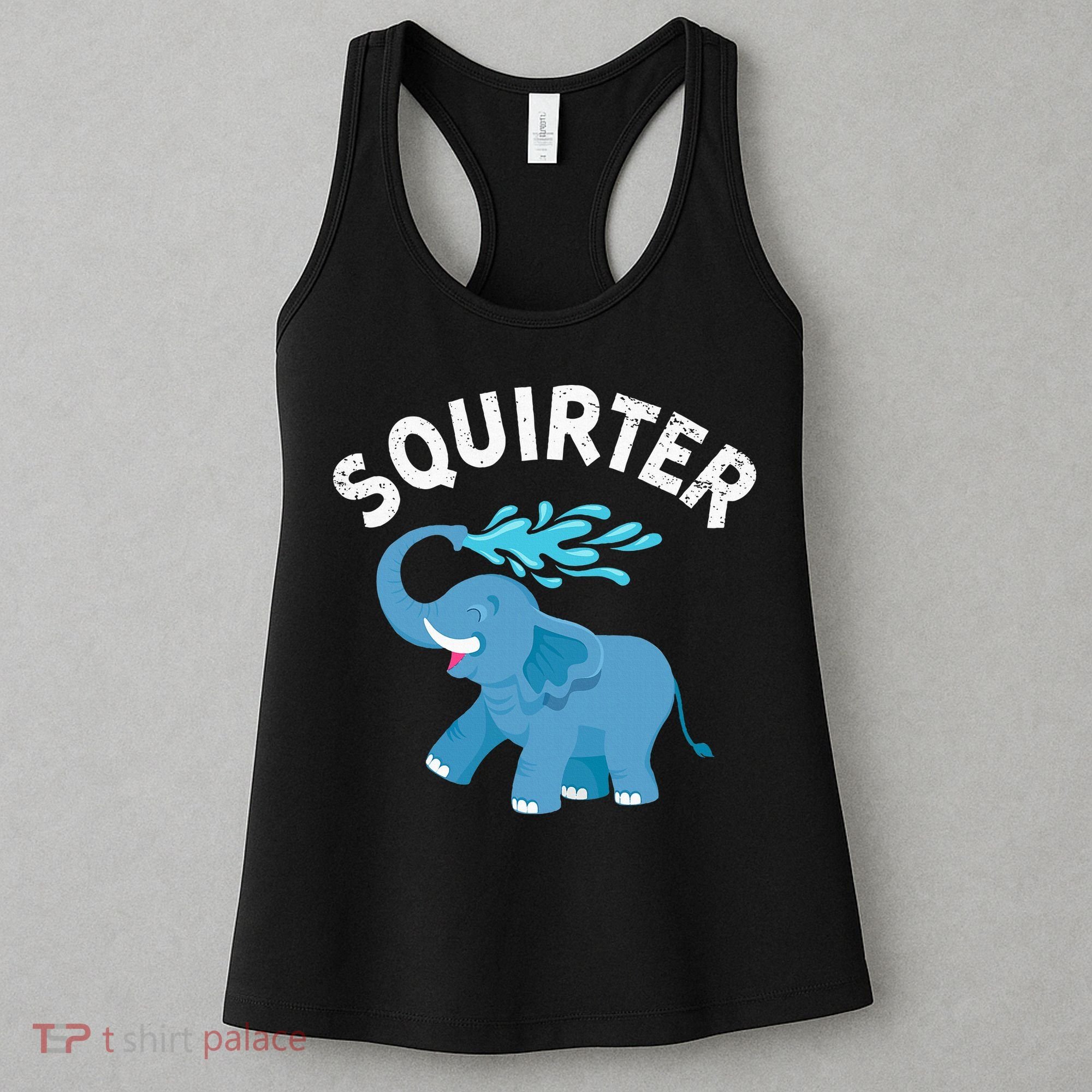 Inappropriate Funny Squirter Embarrassing Women's Tank Top