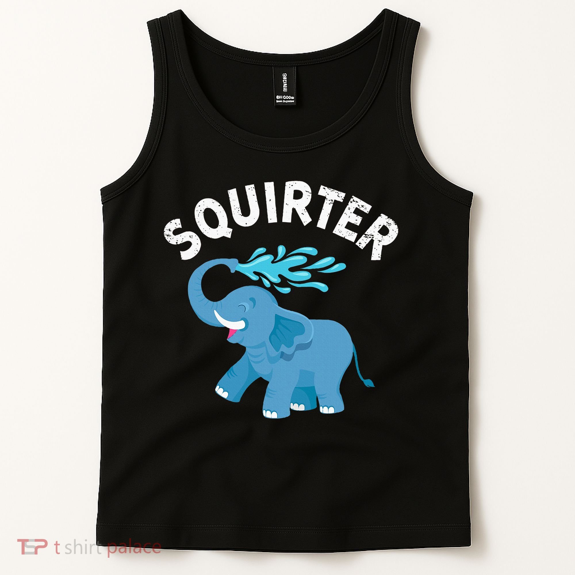 Inappropriate Funny Squirter Embarrassing Tank Top