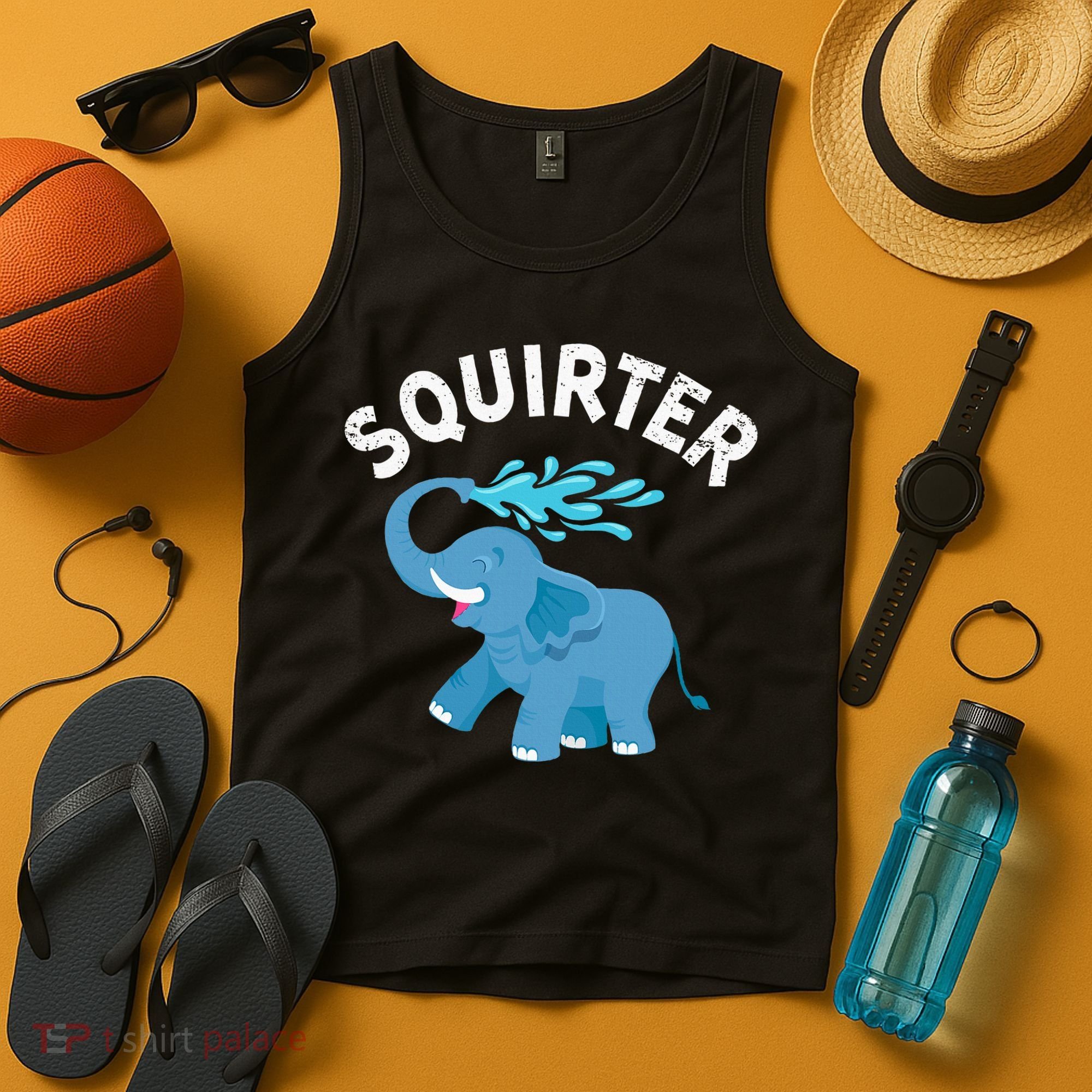 Inappropriate Funny Squirter Embarrassing Tank Top