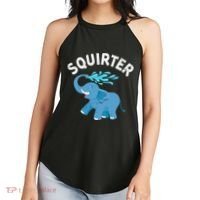 Inappropriate Funny Squirter Embarrassing Women's Perfect Tri Rocker Tank thumb 2