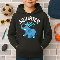 Inappropriate Funny Squirter Embarrassing Kids Hoodie thumb 2