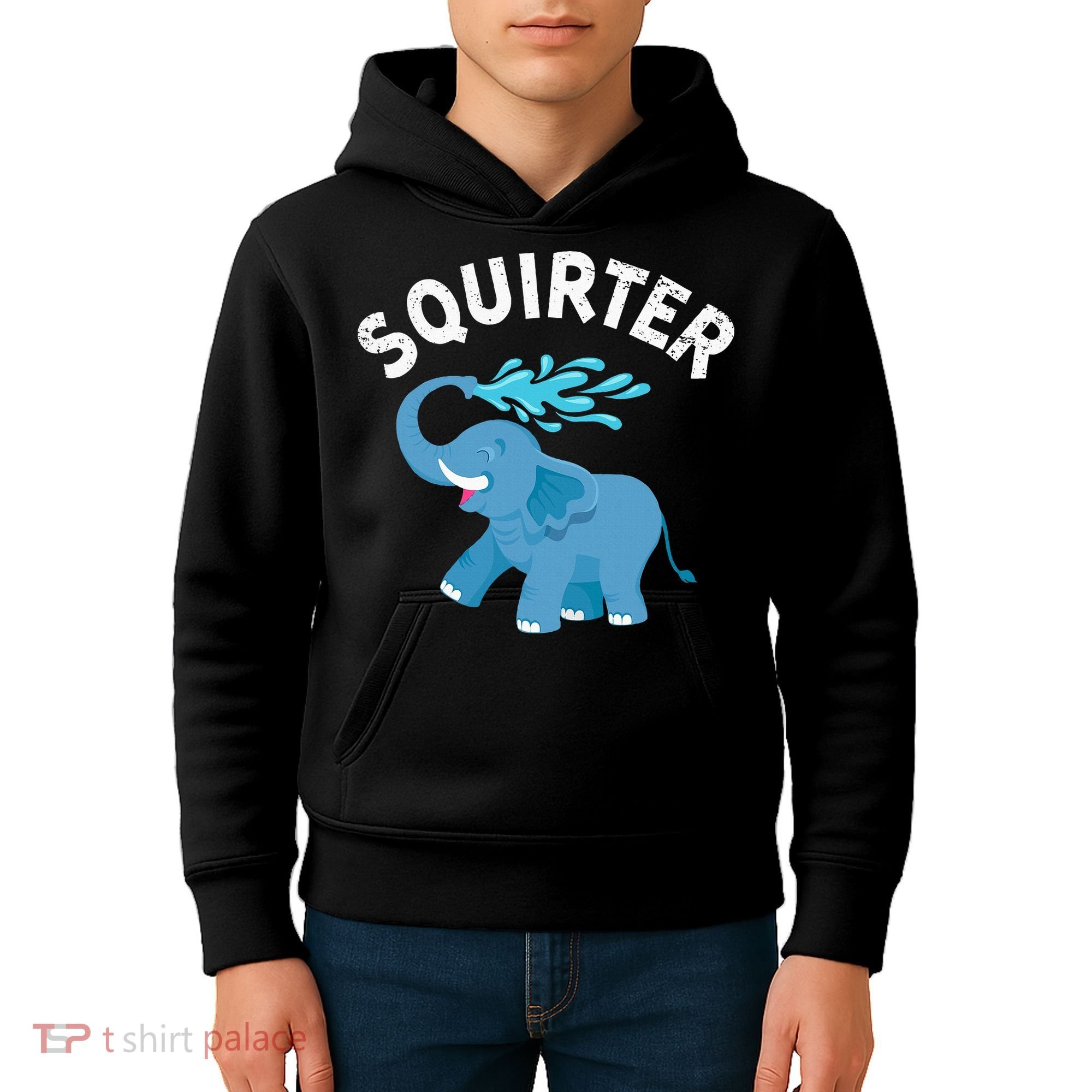 Inappropriate Funny Squirter Embarrassing Kids Hoodie
