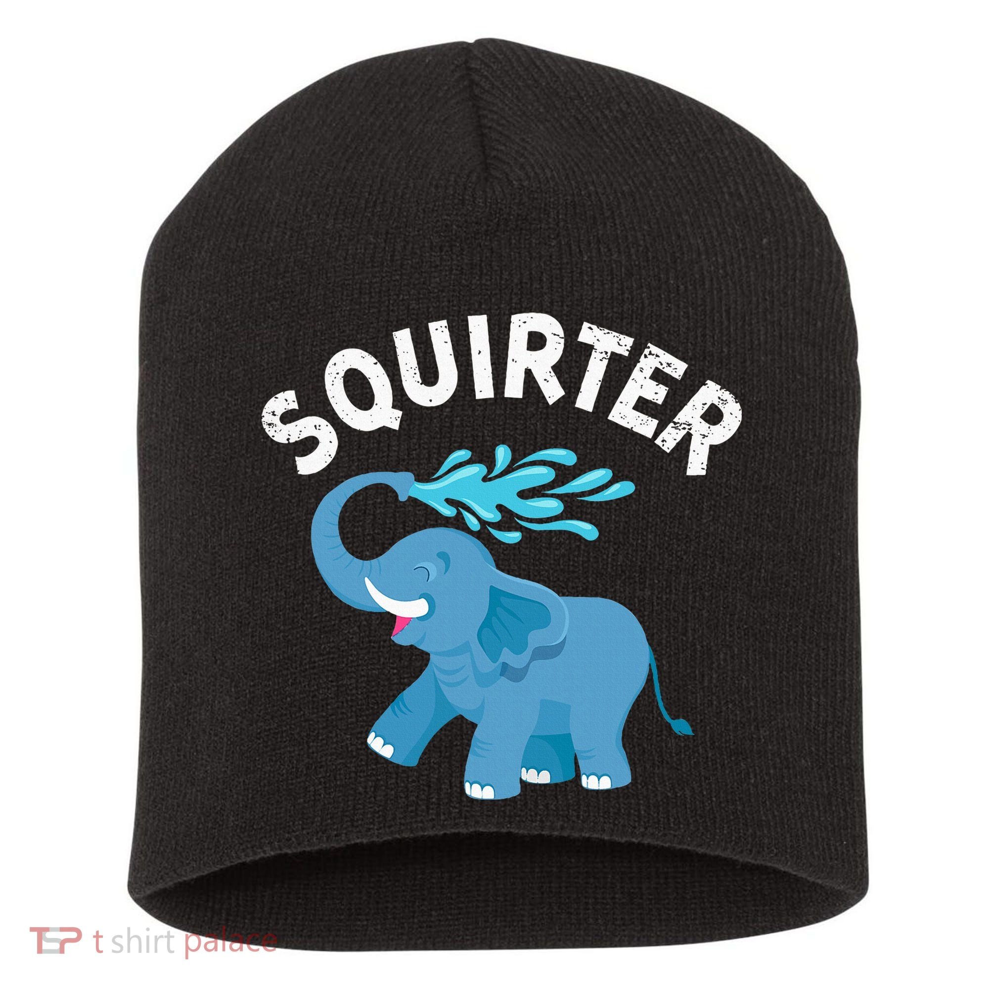 Inappropriate Funny Squirter Embarrassing Short Acrylic Beanie