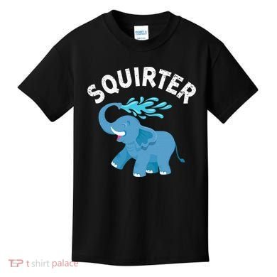 Inappropriate Funny Squirter Embarrassing Kids T-Shirt