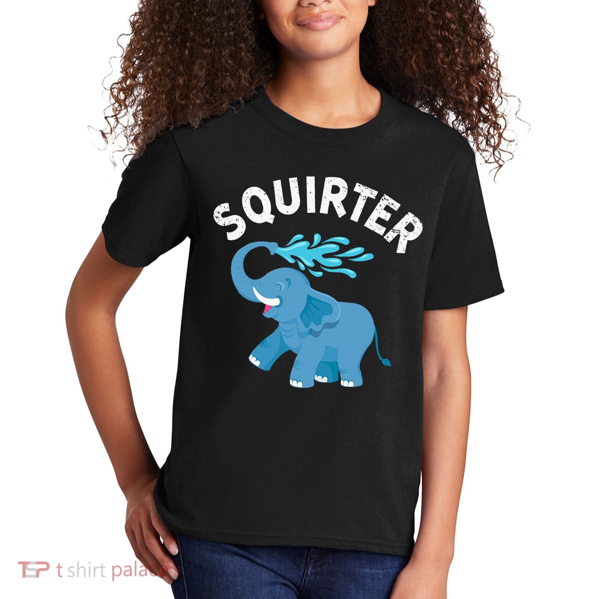 Inappropriate Funny Squirter Embarrassing Kids T-Shirt