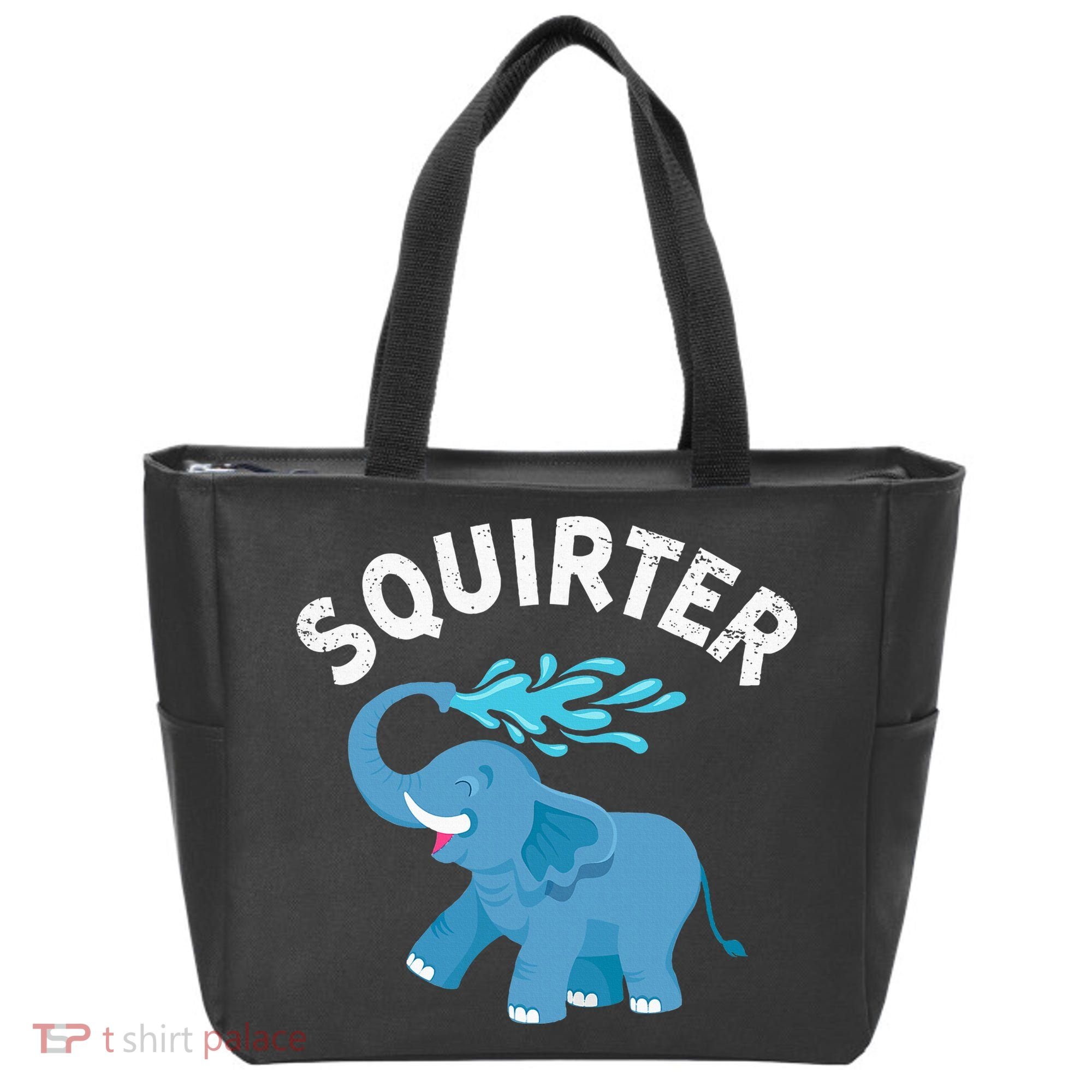 Inappropriate Funny Squirter Embarrassing Tote Bag