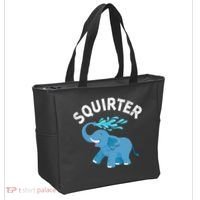 Inappropriate Funny Squirter Embarrassing Tote Bag thumb 2