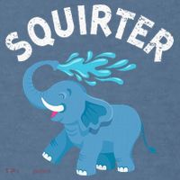 Inappropriate Funny Squirter Embarrassing Garment-Dyed Sweatshirt thumb 2