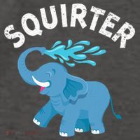 Inappropriate Funny Squirter Embarrassing Vector Backpack thumb 2