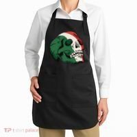 Italian Flag Skull Apron thumb 2