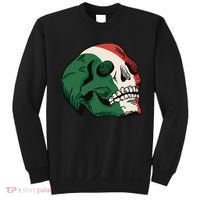 Italian Flag Skull Sweatshirt thumb 0