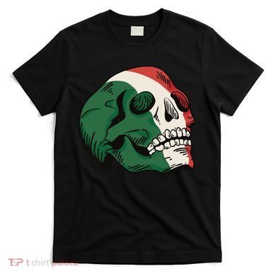 Italian Flag Skull T-Shirt