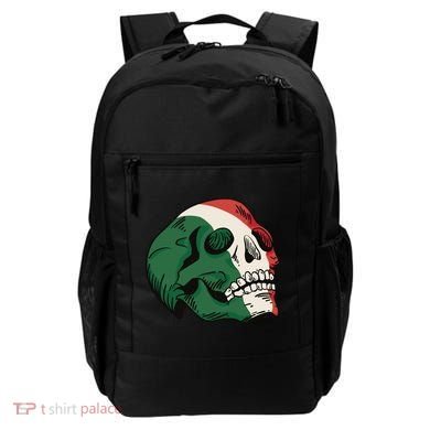 Italian Flag Skull Backpack