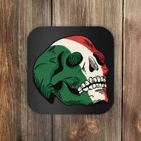 Italian Flag Skull Coaster thumb 0