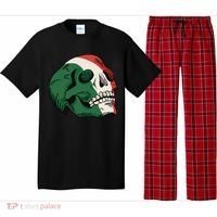 Italian Flag Skull Pajama Set thumb 0