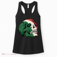 Italian Flag Skull Women's Tank Top thumb 0