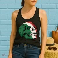 Italian Flag Skull Women's Tank Top thumb 2