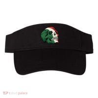 Italian Flag Skull Visor thumb 0