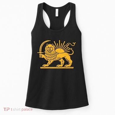Iran Faded Style Flag Design Women's Tank Top