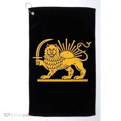 Iran Faded Style Flag Design Golf Towel