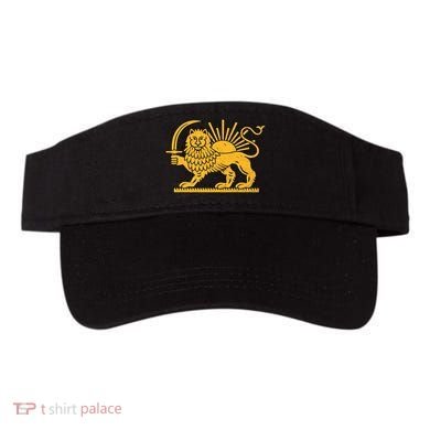 Iran Faded Style Flag Design Visor