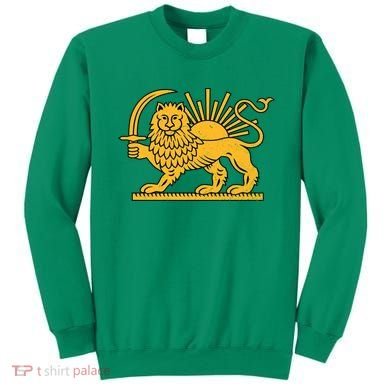 Iran Faded Style Flag Design Sweatshirt
