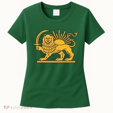 Iran Faded Style Flag Design Women's T-Shirt