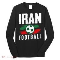 Iran Football Soccer Team Fan Flag Long Sleeve Shirt thumb 0