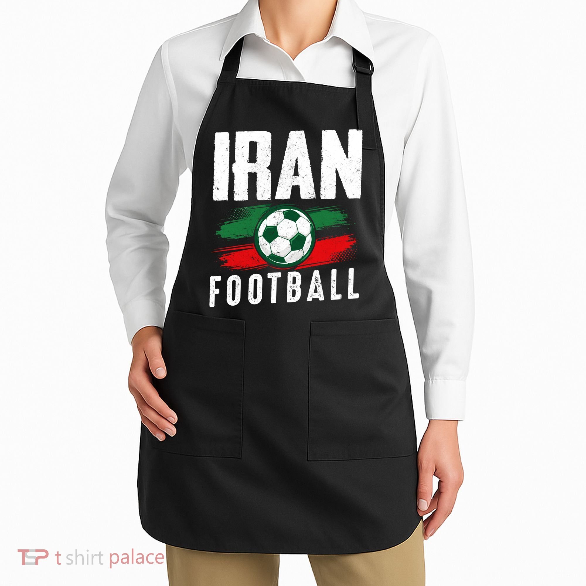 Iran Football Soccer Team Fan Flag Apron