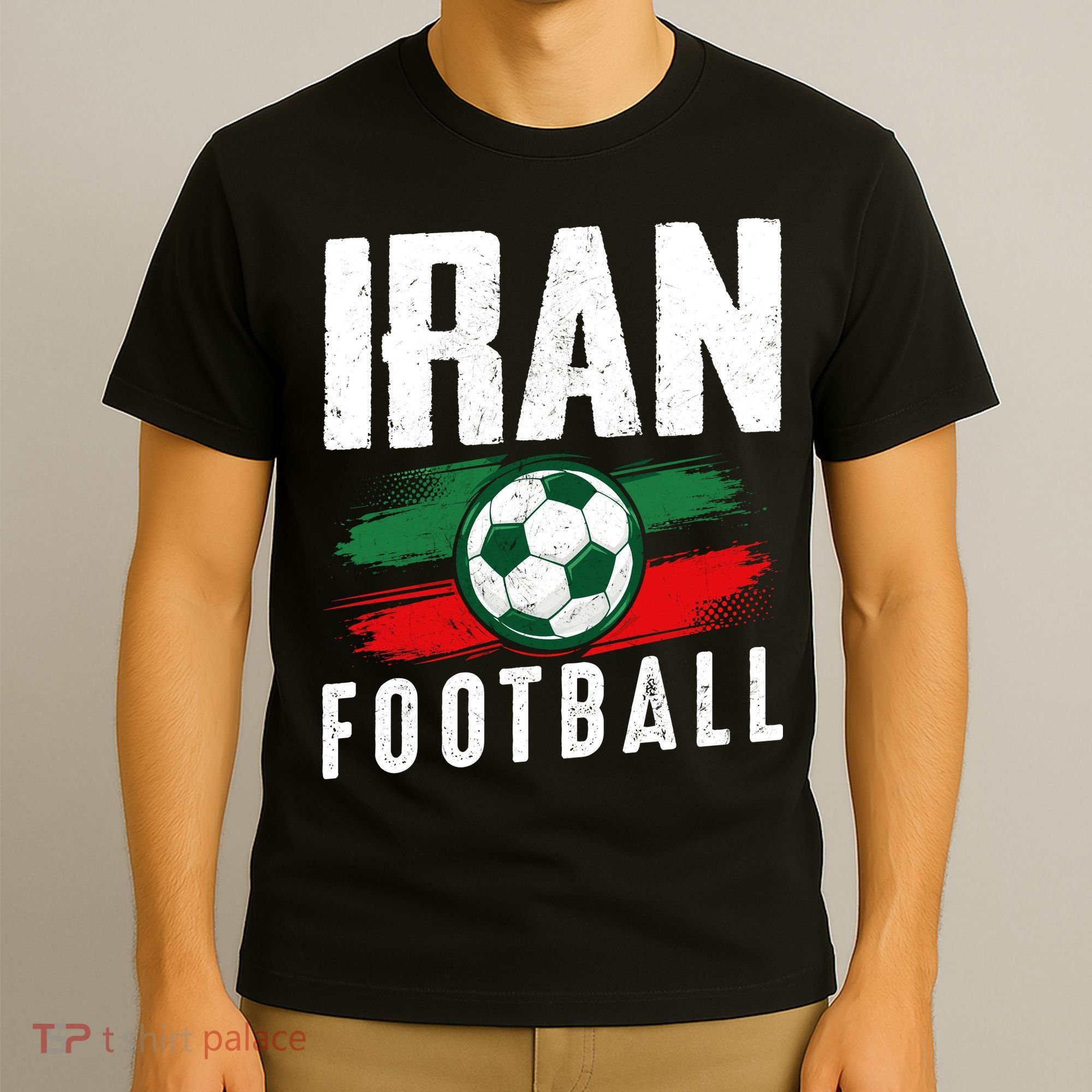 Iran Football Soccer Team Fan Flag T-Shirt
