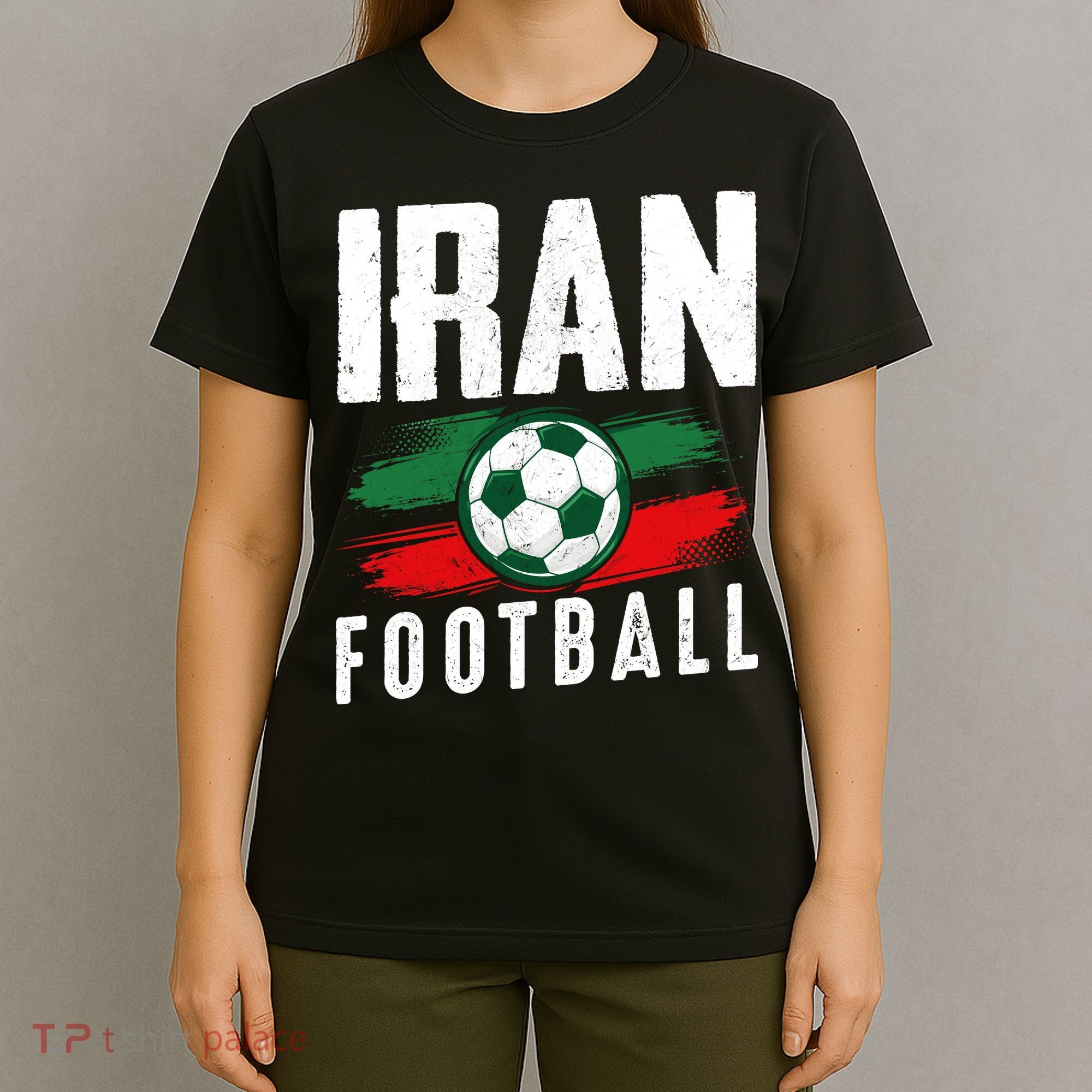 Iran Football Soccer Team Fan Flag T-Shirt