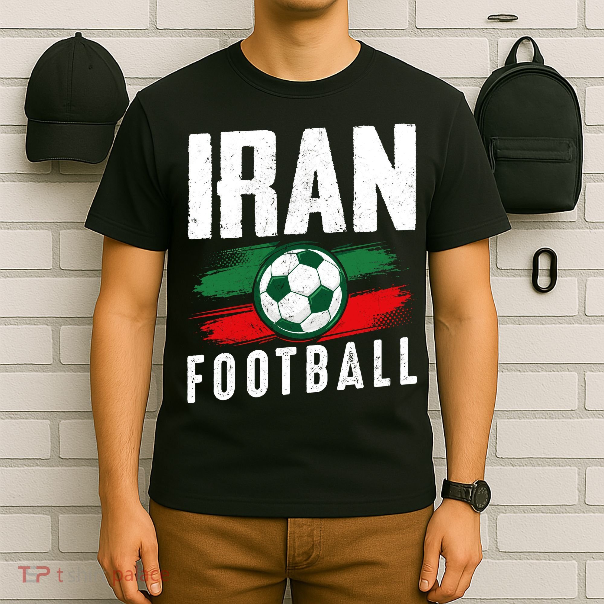 Iran Football Soccer Team Fan Flag T-Shirt
