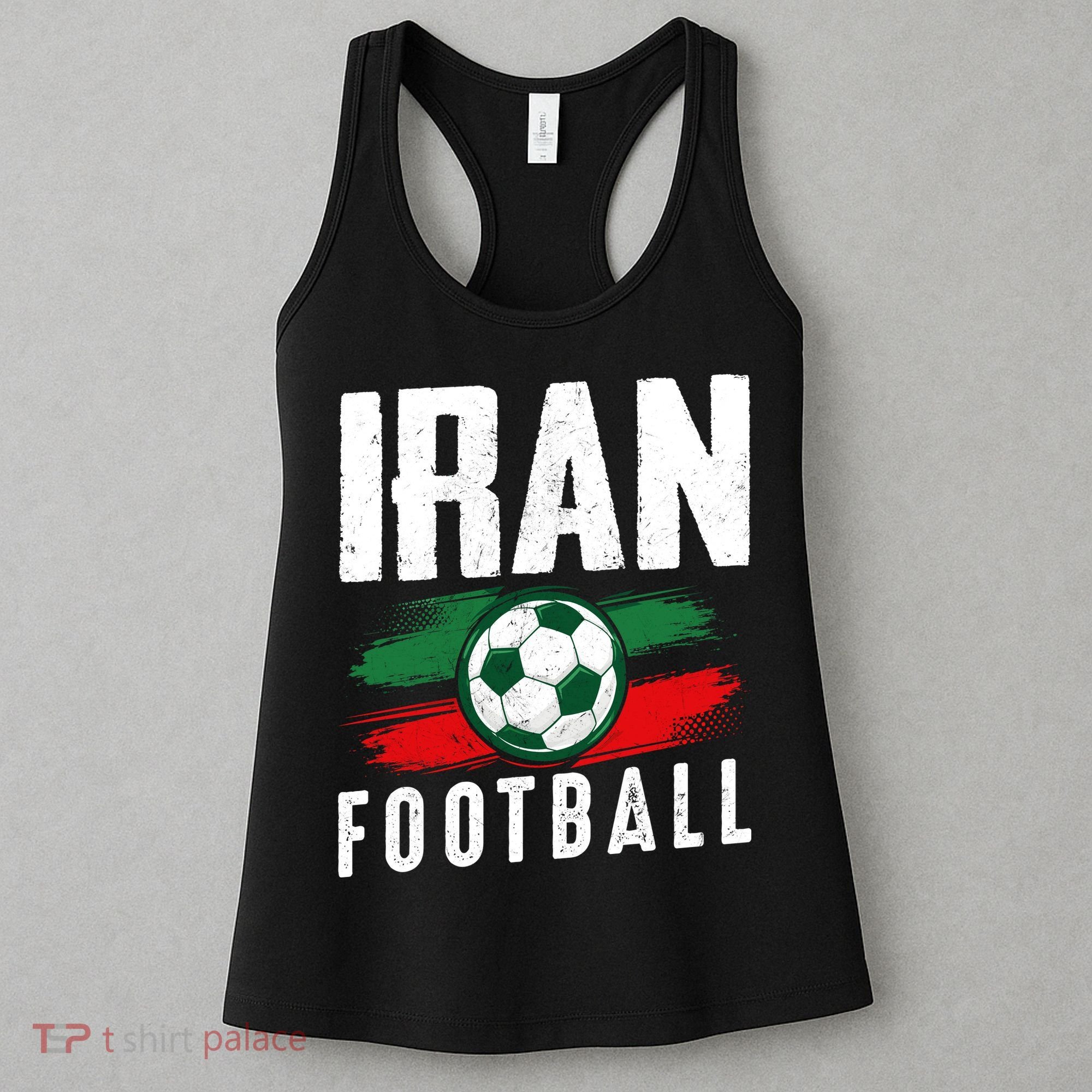 Iran Football Soccer Team Fan Flag Women's Tank Top
