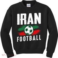 Iran Football Soccer Team Fan Flag Kids Sweatshirt thumb 0