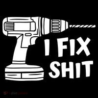 I Fix Shit Meaningful Gift Handy Fixed It Tools Mr Fix It Funny Great Gift Backpack thumb 2