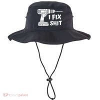 I Fix Shit Meaningful Gift Handy Fixed It Tools Mr Fix It Funny Great Gift Bucket Hat thumb 0